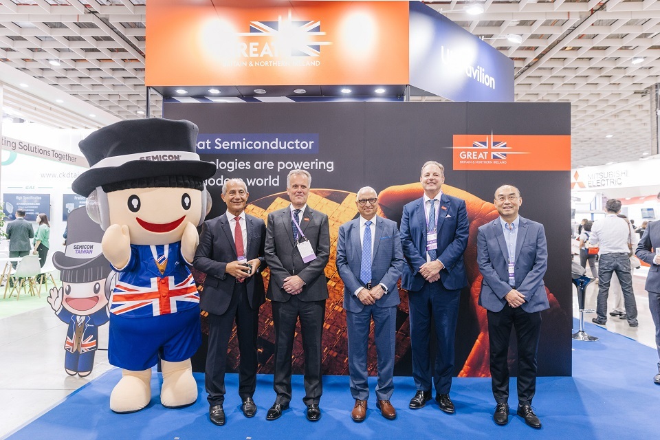 UK Pavilion, 3rd Largest country pavilion at SEMICON Taiwan – GOV.UK